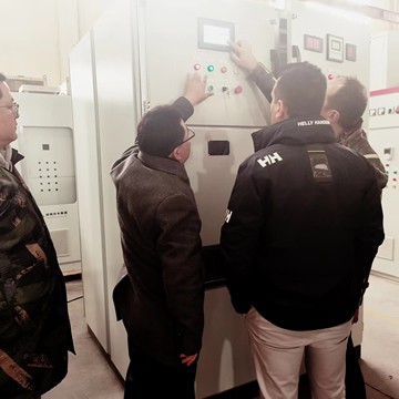 瑞士客戶(hù)參觀(guān)AUBO工廠(chǎng)